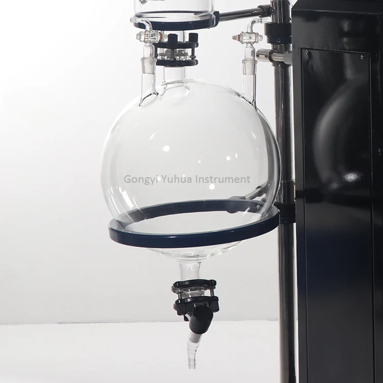 YUHUA 50 litre rotovap steam distillation herb essential oil distiller industry rotary evaporator 50l