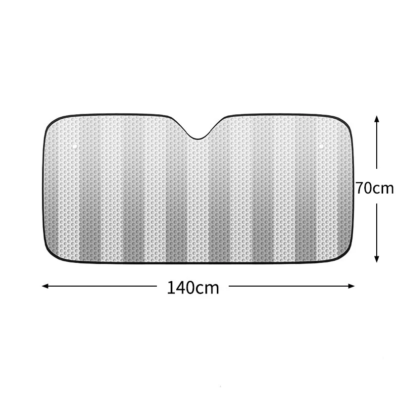 Outdoor car front Sunproof Nylon Mesh UV Black sun shade cover protection High quality sun block car Sunshade set covers