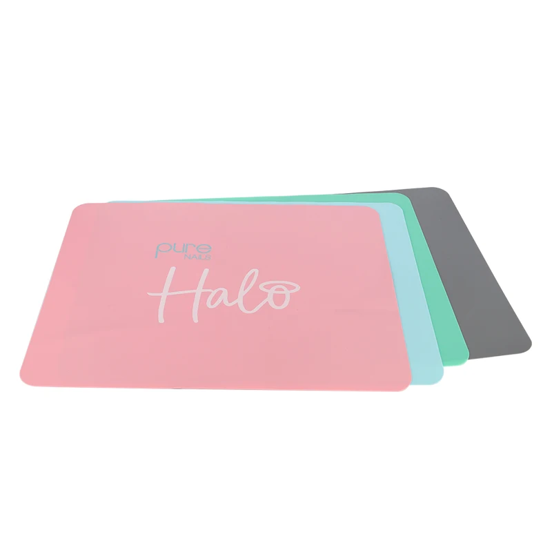 Colorful Silicone Placemats Customization Heat Resistance Baby Dining Table Mat