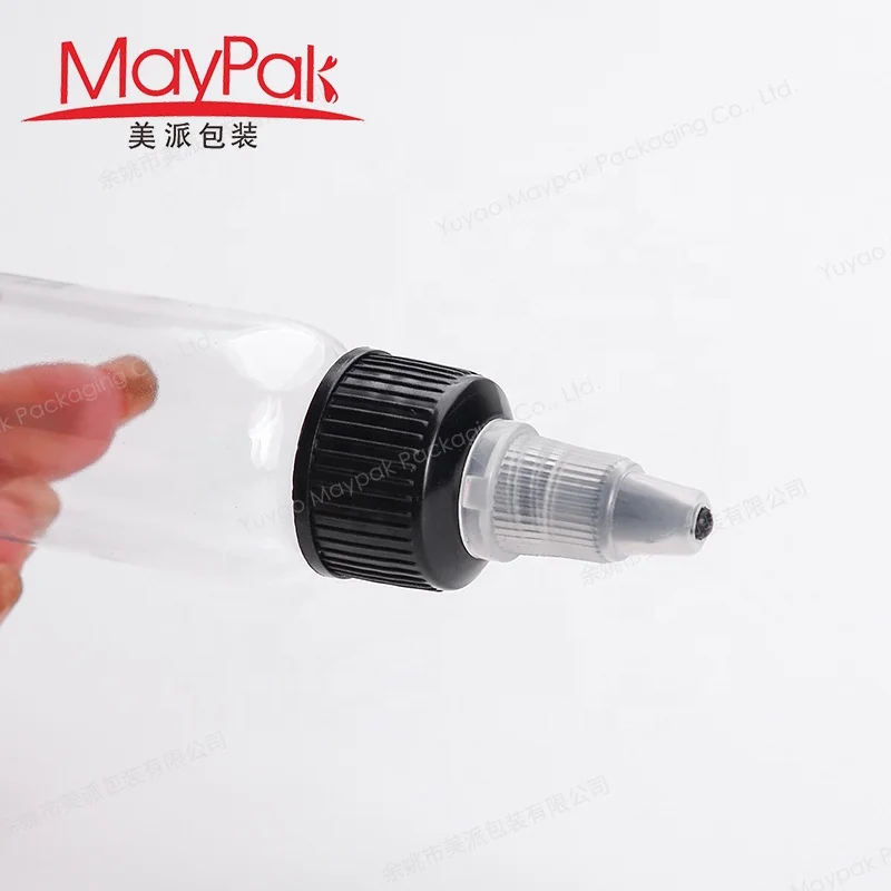 30ml 50ml 4oz 8oz 16oz 100ml 250ml 300ml 500ml Hair Oil Dye Squeeze Applicator Packaging Bottle With Twist-open Dispensing Cap