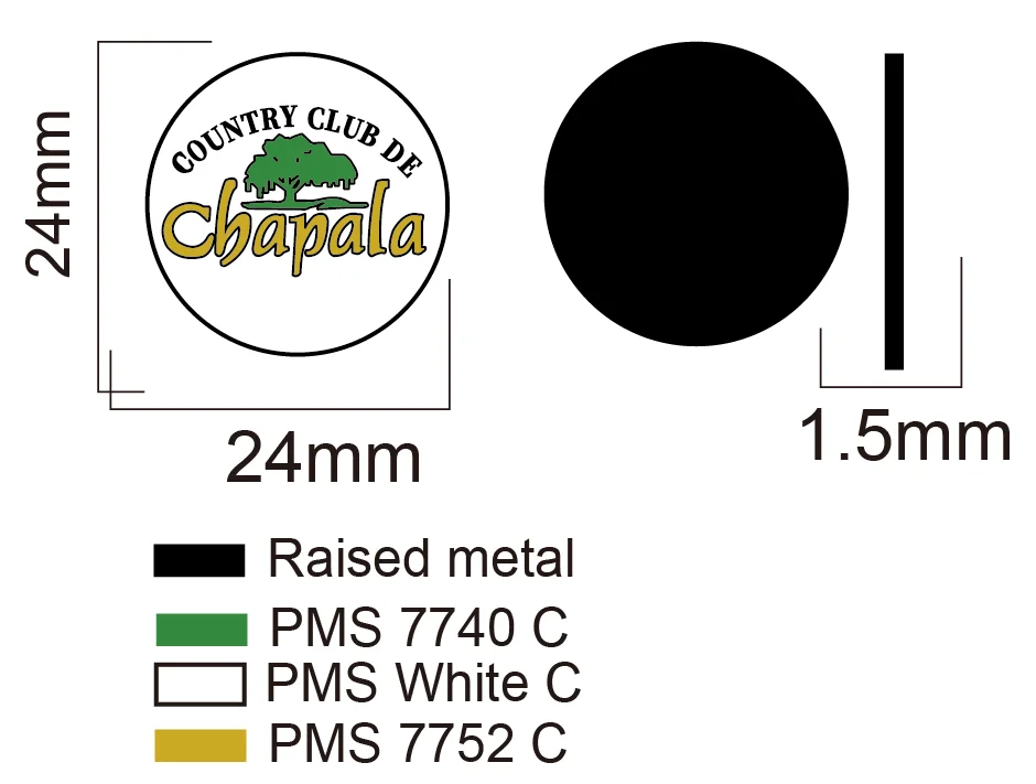 100 Sets Custom Logo Golf Ball Marker With Magnetic Golf Hat Clip 24mm Custom Magnetic Golf Ball Marker