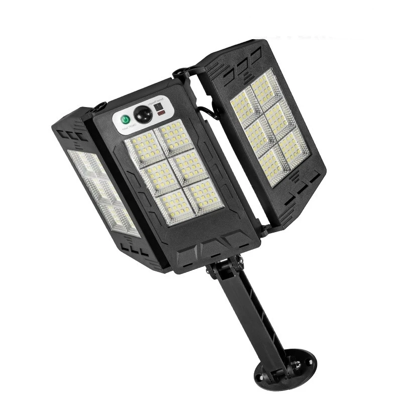 Rts 288 Leds Powerful Lampe Solaire Outdoor Motion Sensor External Waterproof 12000 Lumen Solar Street Light with Remote Control
