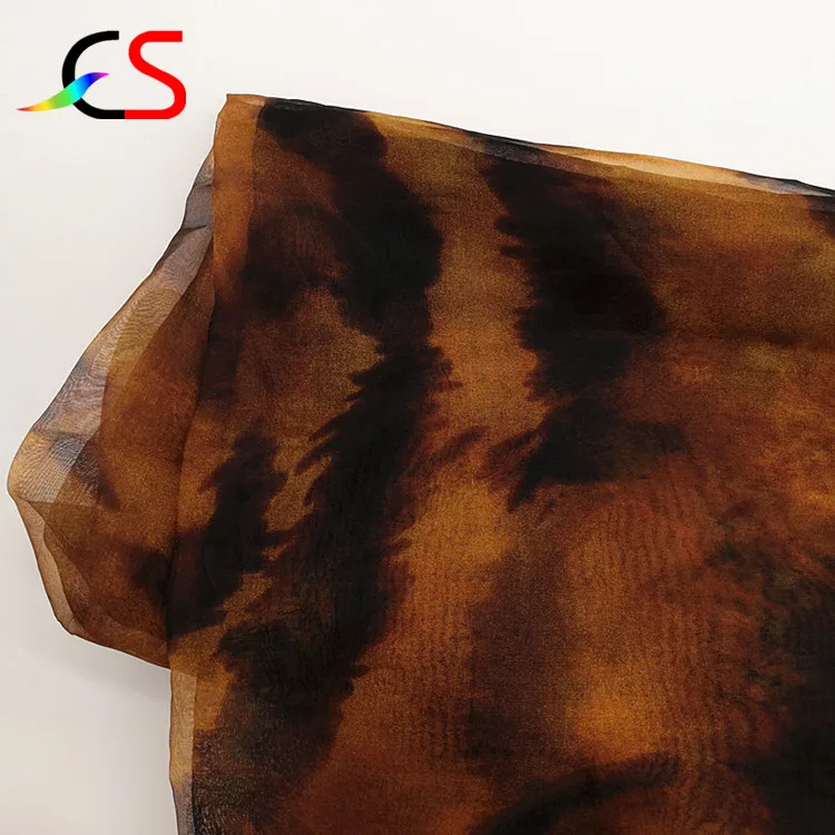 Индивидуальный принт, оптовая продажа одежды, используется 8 мм, органза, платье, шелковая ткань