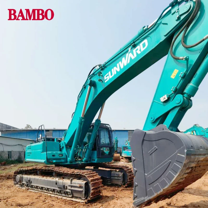 Used Digger Medium Large Crawler Sunward Digging Machine 50ton Excavators Prices for sale