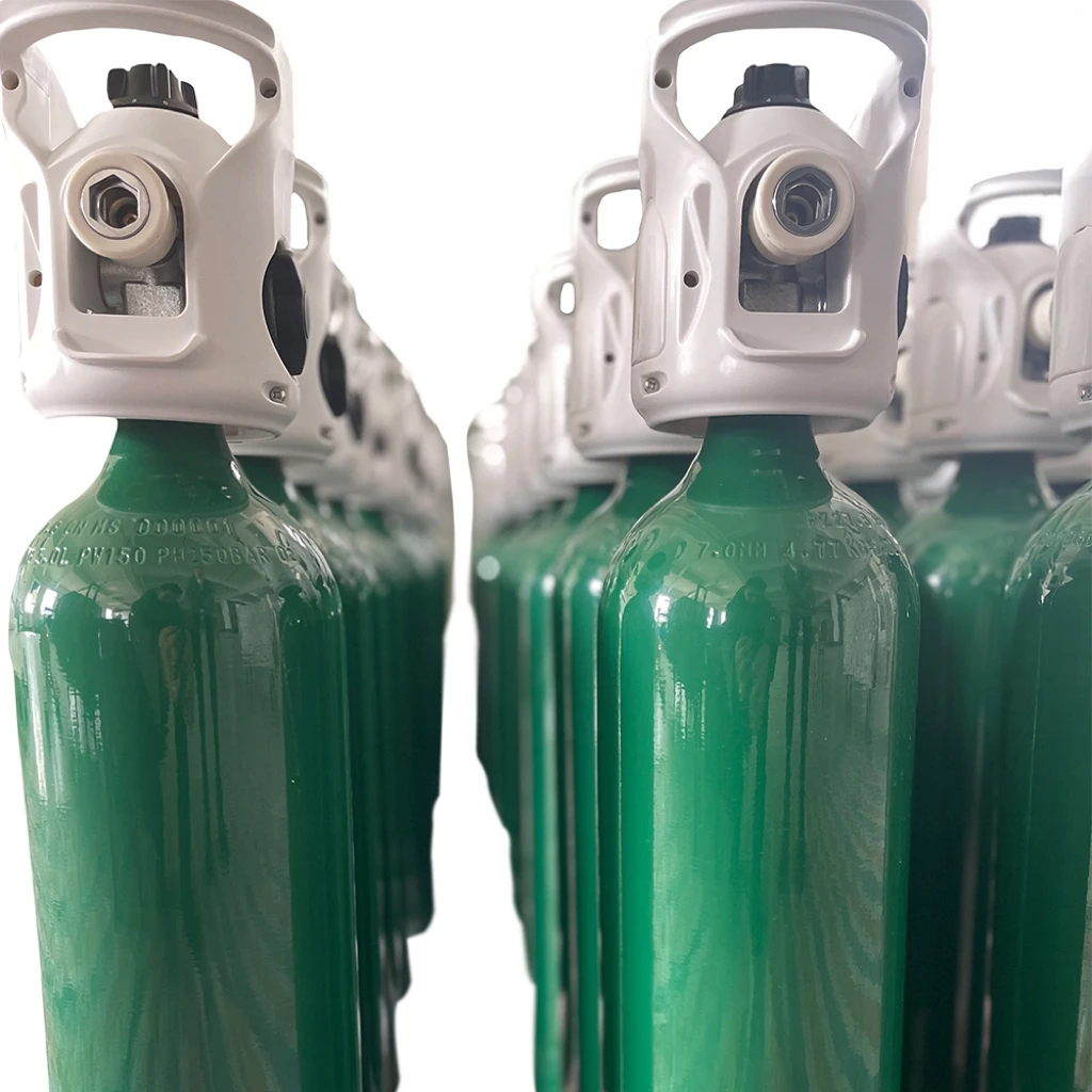 5L ISO7866 O2 медицинский алюминиевый кислородный газовый баллон со встроенным клапаном портативный хорошая цена