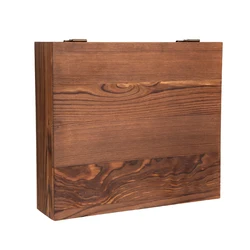 Luxury Wooden Cocktail Smoker Kit Creative Rotating Glass Handmade Cocktail Chimney Smoker With Wood Chips Whiskey Smoker Set