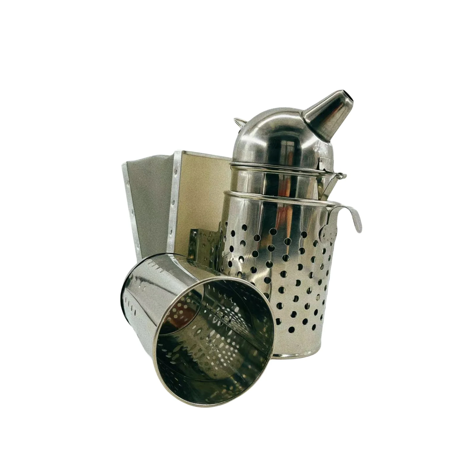 Domed Stainless Steel Smoke sprayer Bee Smoker Apiculture Beekeeper Dedicated Smoked bee Beekeeping Equipment