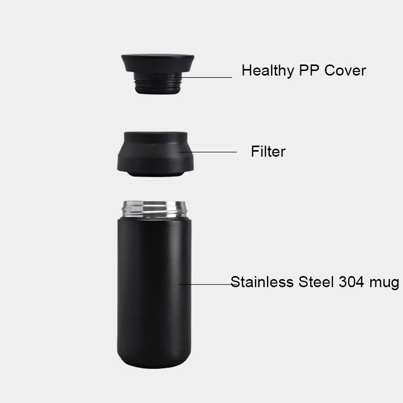 Wholesale 350ml 500ml travel Outdoor Double Wall Insulated Vacuum Flask Stainless Steel Element Water Bottle Cup Mug Tumble