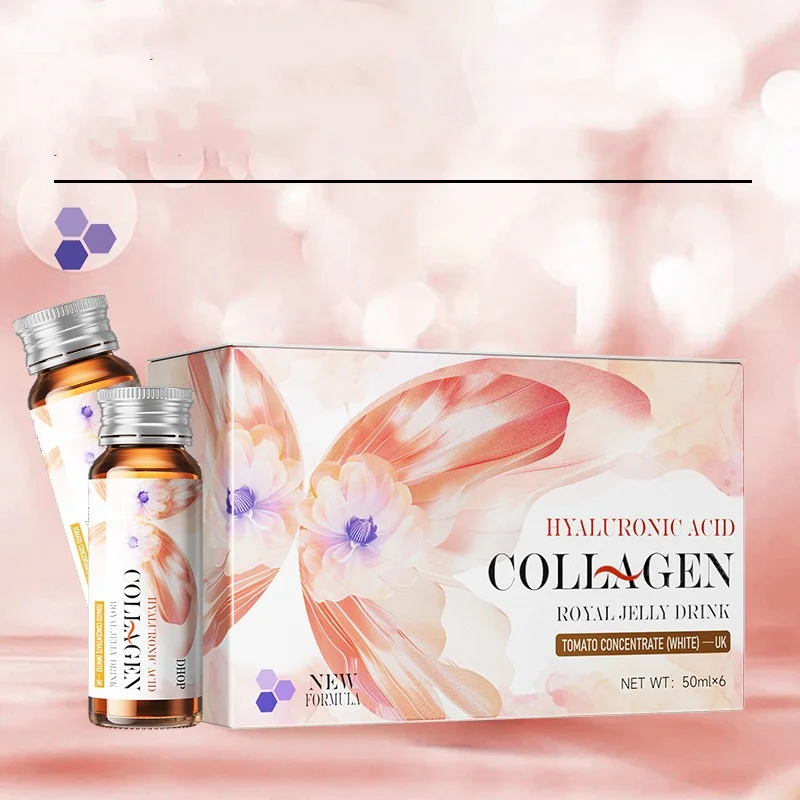 OEM beauty skin collagen drink Inner Care Fruit Vegetable Beverage Liquid Collagen Beauty Health Drinks