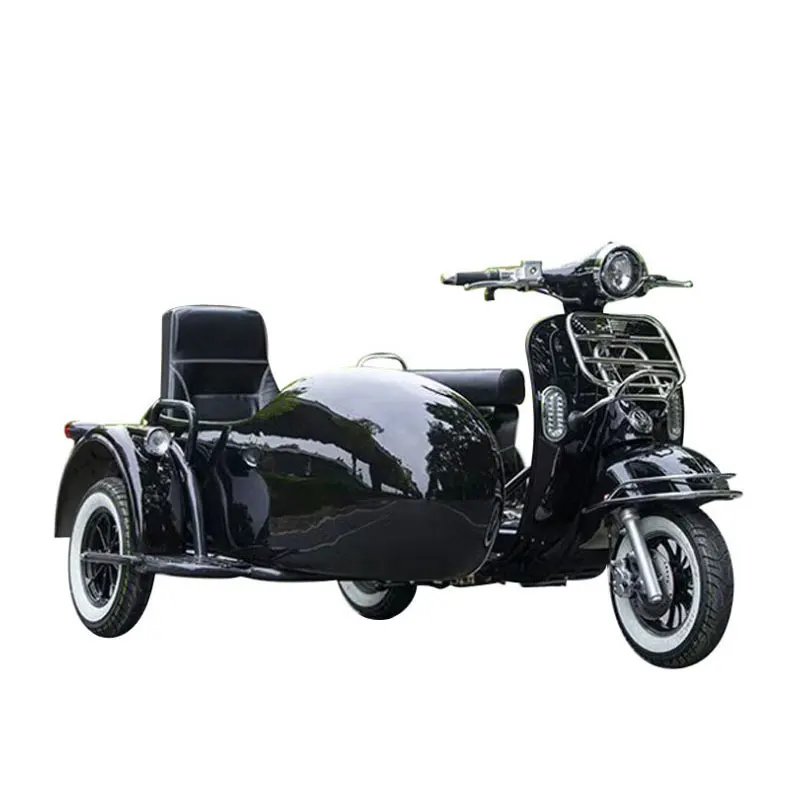 
cheap electric motorcycle sidecar old time 3 wheel scooter with sidecar 