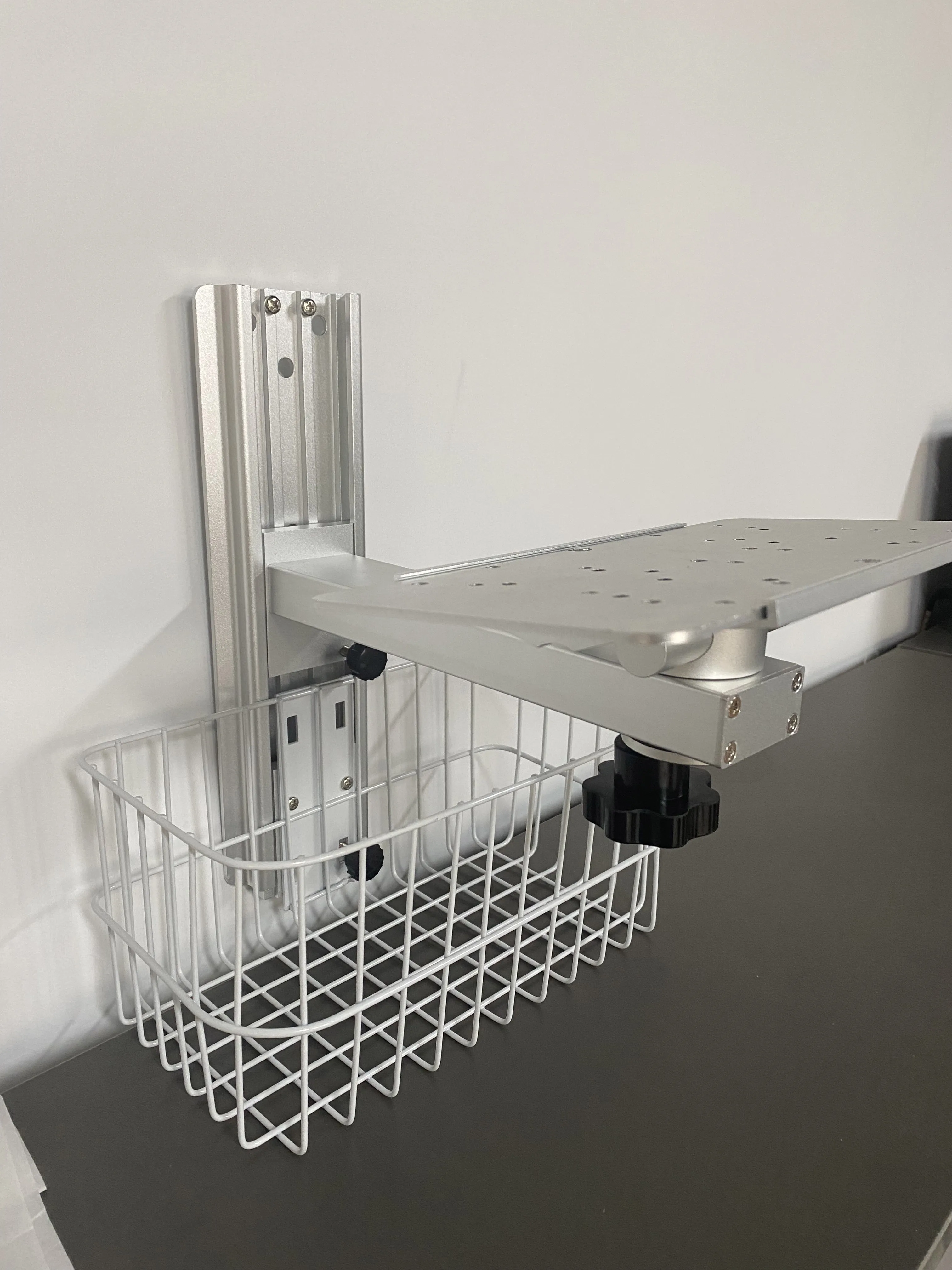 Hospital Furniture Wall Mount Bracket For  Patient Monitor