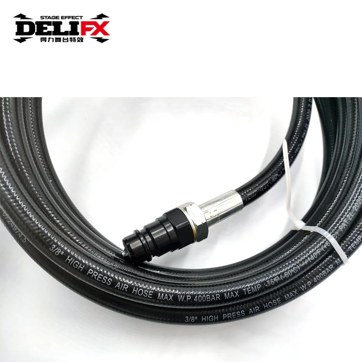 Duration Capability 400Bar High-pressure CO2 Air Hose Length Customizable Extension Gas Tube for Stage Special Effect Co2 Jet
