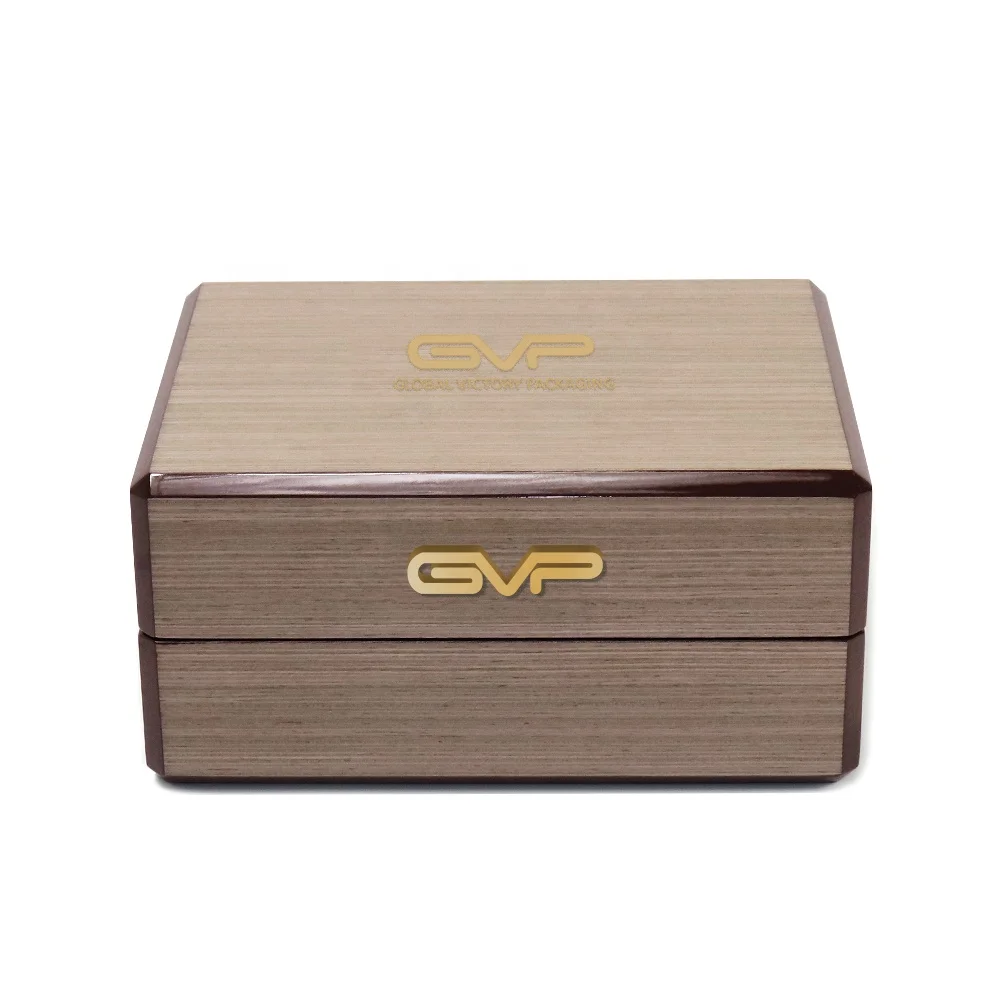 Custom High Glossy Single Wooden High end Watch Box with Pillow and Warranty card advanced
