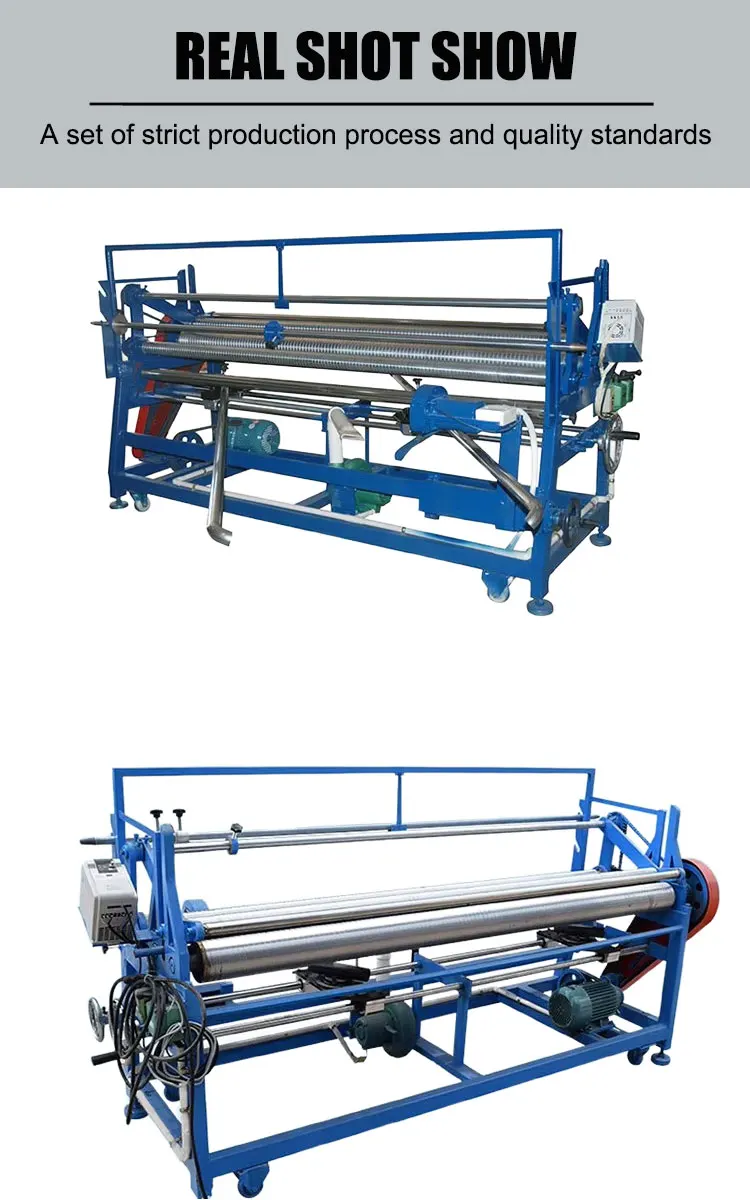 Fully automatic fabric inspection and rolling machine fabric material winding machine