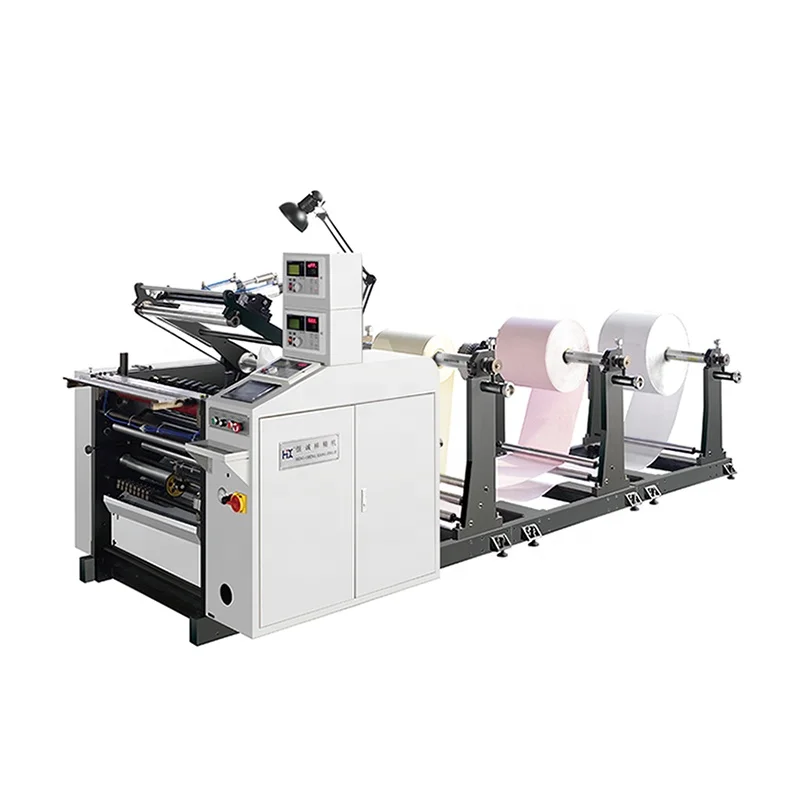 HX-650/900FQ Multilayer Paper Jumbo Slitting Rewinder NCR Paper Slitting Machine