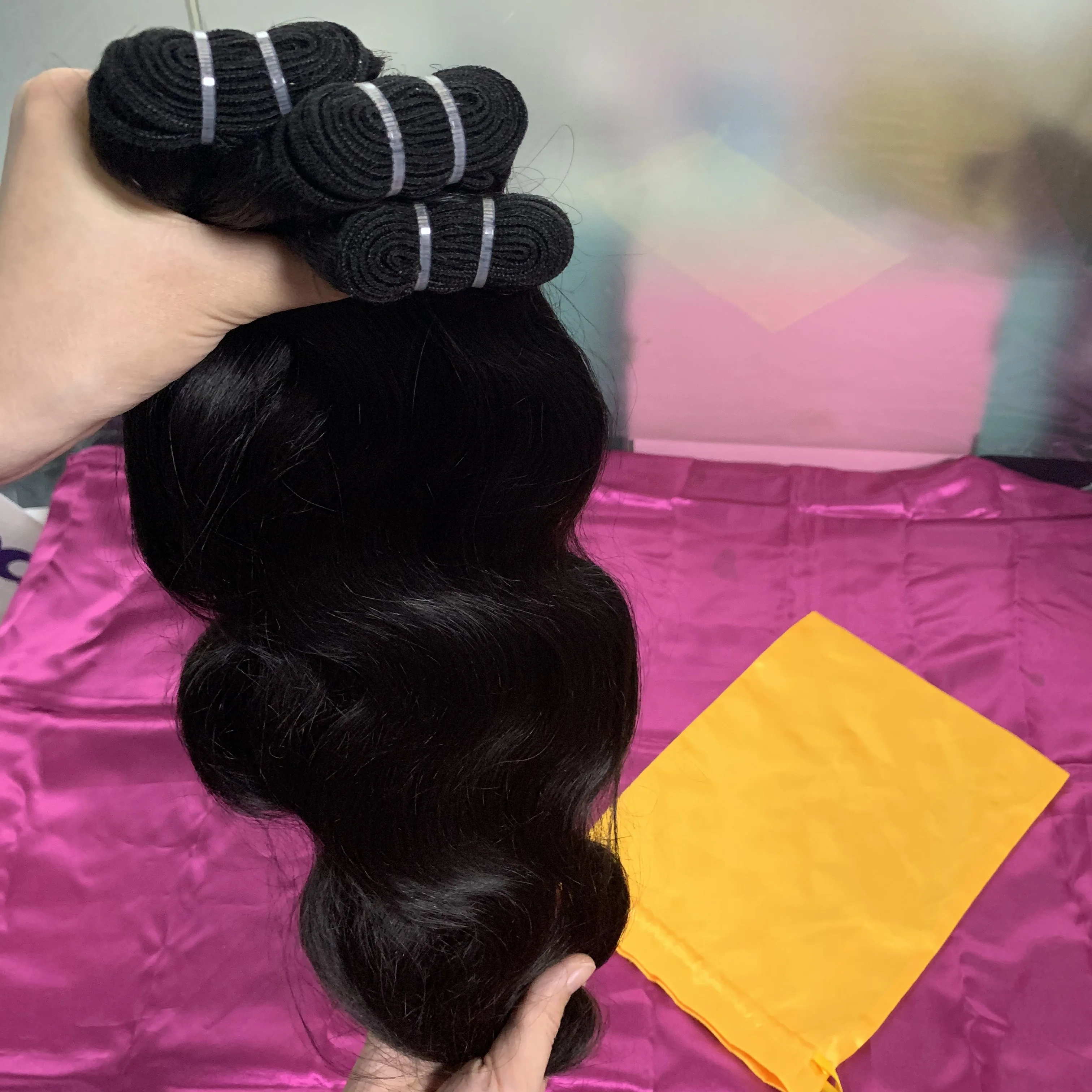 Good quality unprocessed raw hair wholesale vendor sexyladyhair in guangzhou
