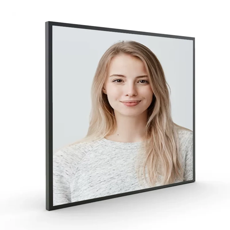 KINGONE Wall Mounted 33 Inch Lcd Monitor Advertising Android Digital Display Square Screen