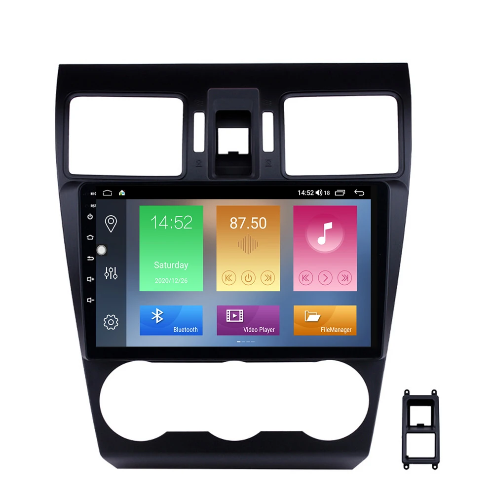 
9 Inch Android 9.0 Touchscreen Radio for Subaru XR Forester Impreza 2013 2014 3G WiFi GPS Navigation system 