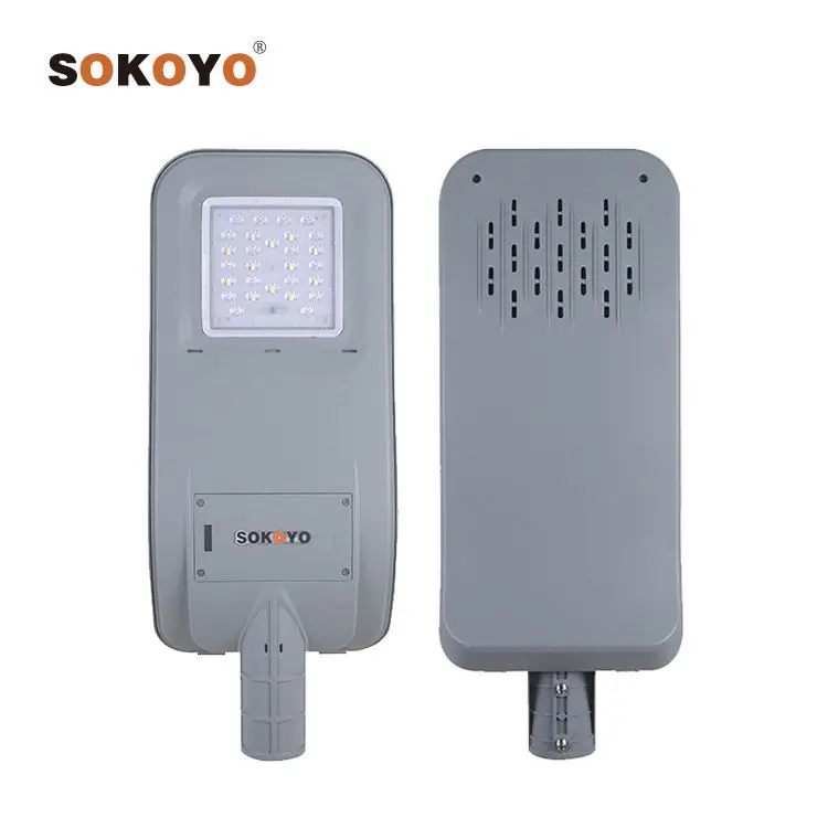 SOKOYO Ip65 40 60W Aluminum Case Waterproof Outdoor Split Led Solar Street Lighting Remote Control Solar Street Light High Lumen