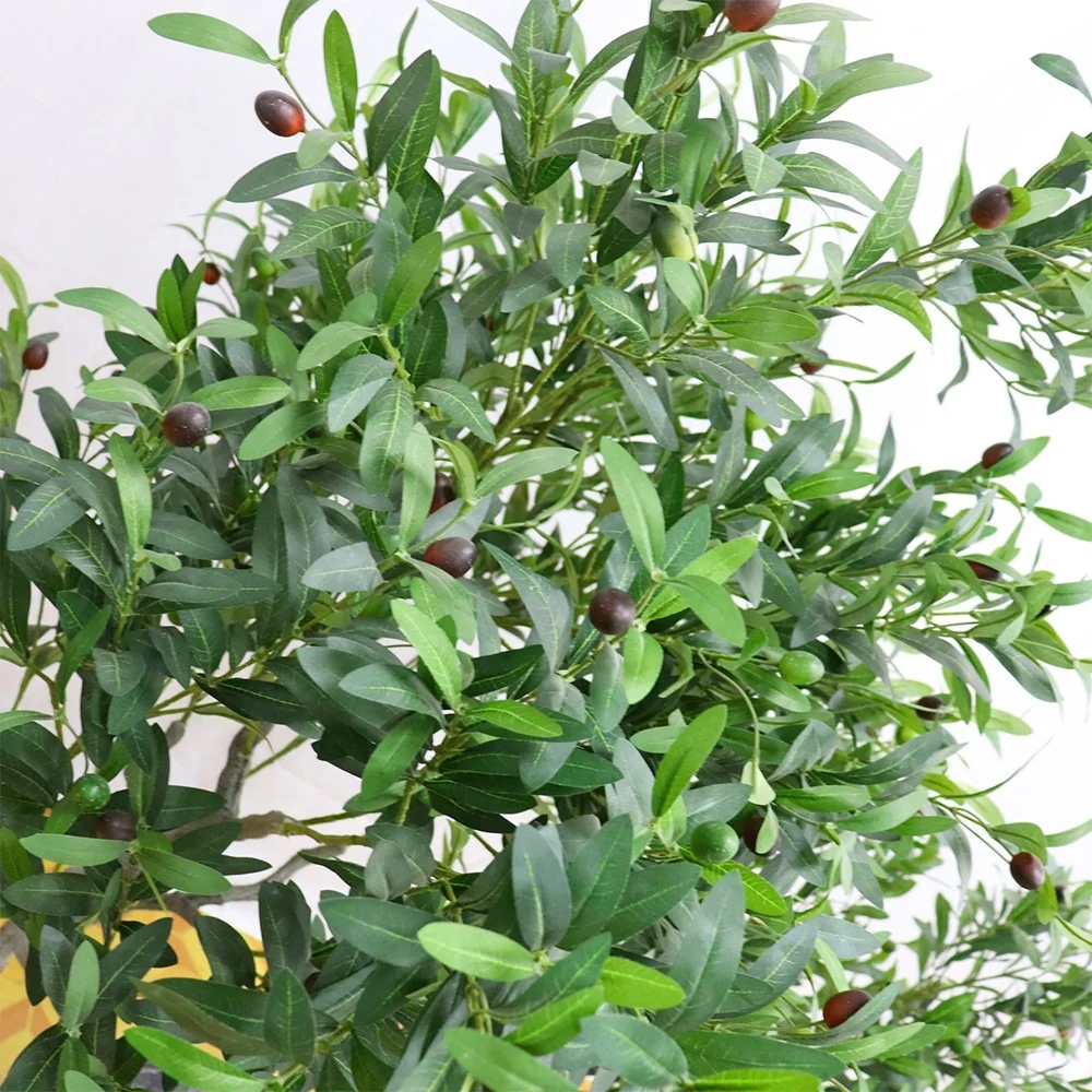 Nearly Natural Olive tree Small 1meter 6 ft Large Artificial Plants Outdoor 9 Feet 8 Ft 2 m Big Potted Faux Olive Tree