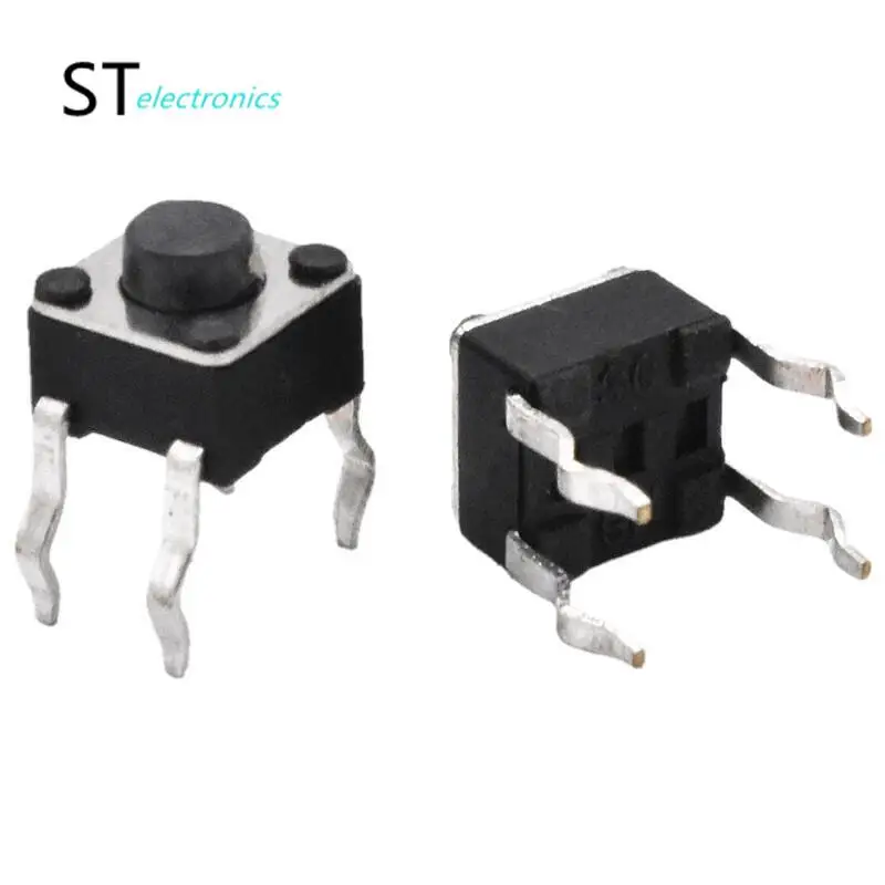 Tact Switch 6*6*5 vertical Pin Switch Button 6*6pin Micro Switch 6x6x5 small button KDC-A05