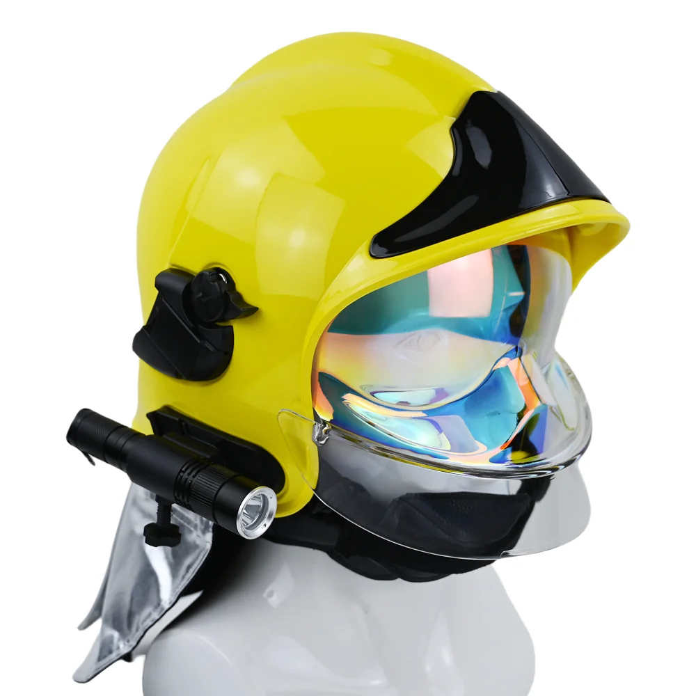 ANBEN FIRE CE Certificated Various colors available Firefighting Safety Helmet for Wildfire Firefighting F1 Fireman Helmet