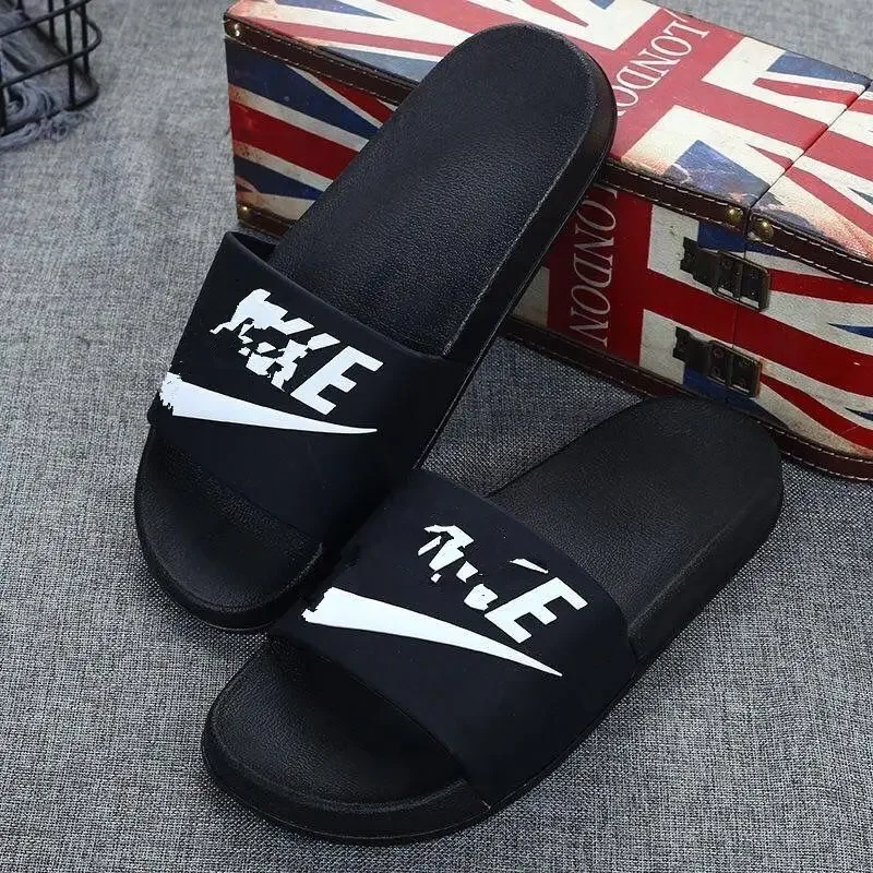 230203 36#-45# slippers with thick beach soles and anti-slip household shoes