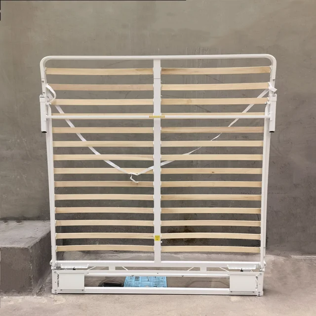 Next Murphy Wall Bed Can Be Mounted On The Wall And Closet With Slatted Vertical Bed Frame Bedroom Space Saving Furniture