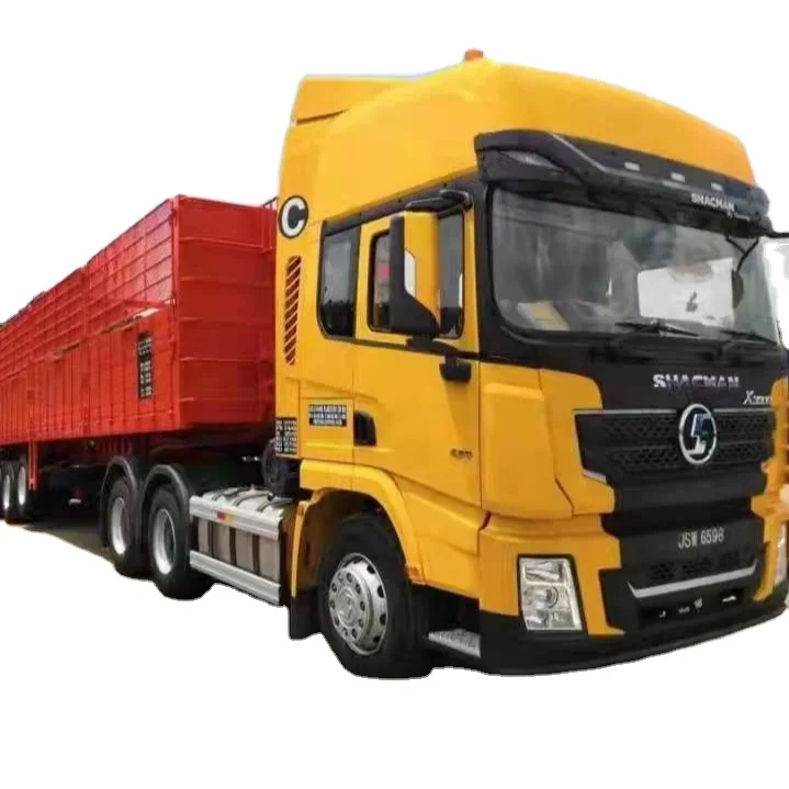 Shackman 2018 2019 years stock Tractor dump truck 6X4  8X4 10 tires 12 tires factory discount Euro IV  sold to Philippines