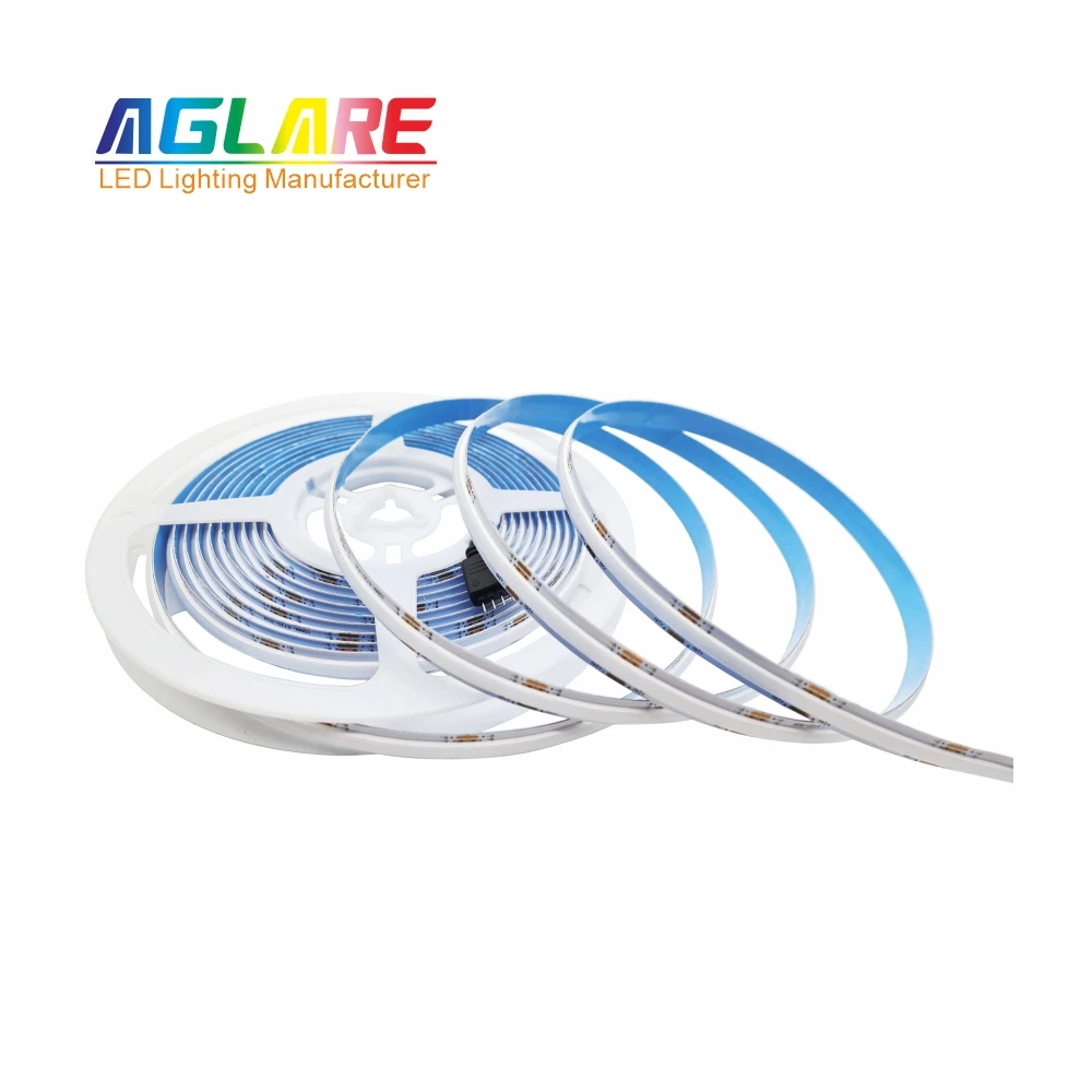 Indoor Decoration Lighting App Wifi Remote Controlled 672Leds Led Cob Smart Rgb Light Strip