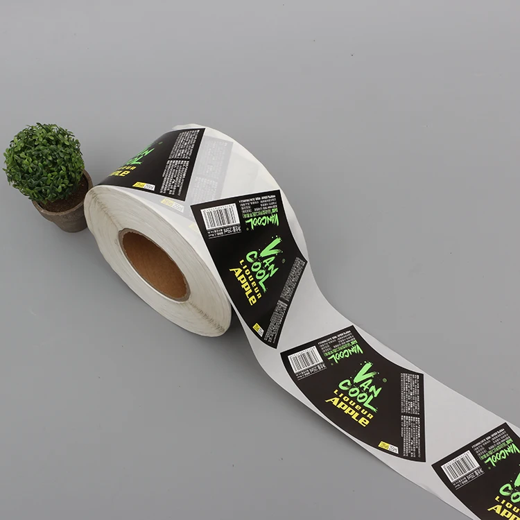 China Manufacturers High Quality Waterproof Custom Logo Vinyl Self Adhesive