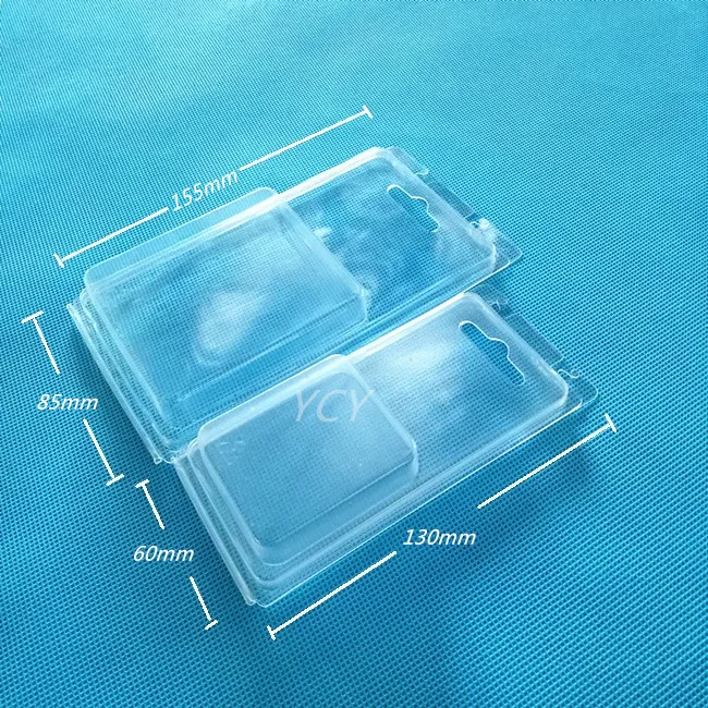 custom vacuum forming pvc plastic transparent clamshell blister