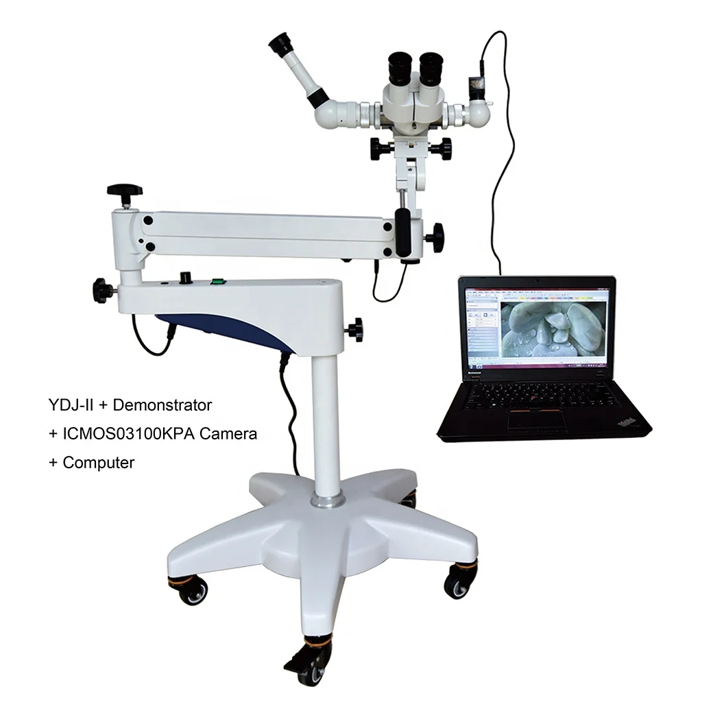  2.7X 4.4X 6.6X 10X 16.6X Vagina optical Video colposcope for