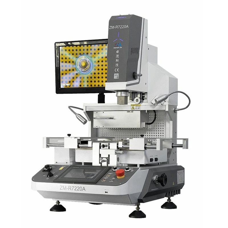 Automatic Precise Optical Alignment System ZM-R7220A BGA Rework Station For Laptop Motherboard PCB Board Repair Upgraded