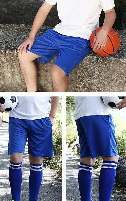 Wholesale mens athletic shorts men running basketball football sports mesh shorts with pockets