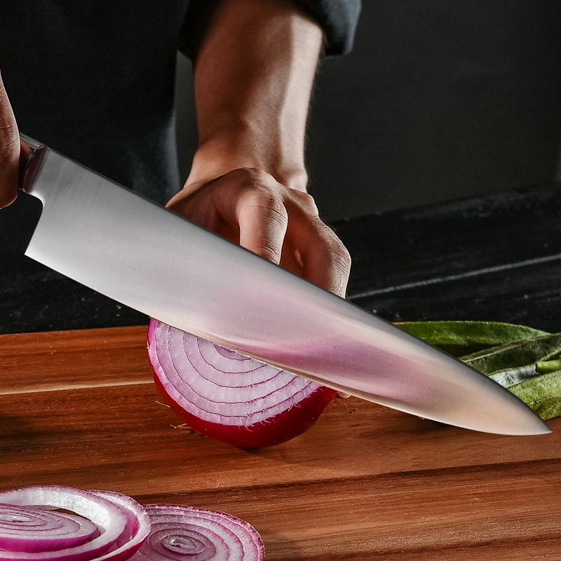 
10 Inch Germany Import 1.4116 Steel Japanese Kitchen Gyuto Chef Knife 