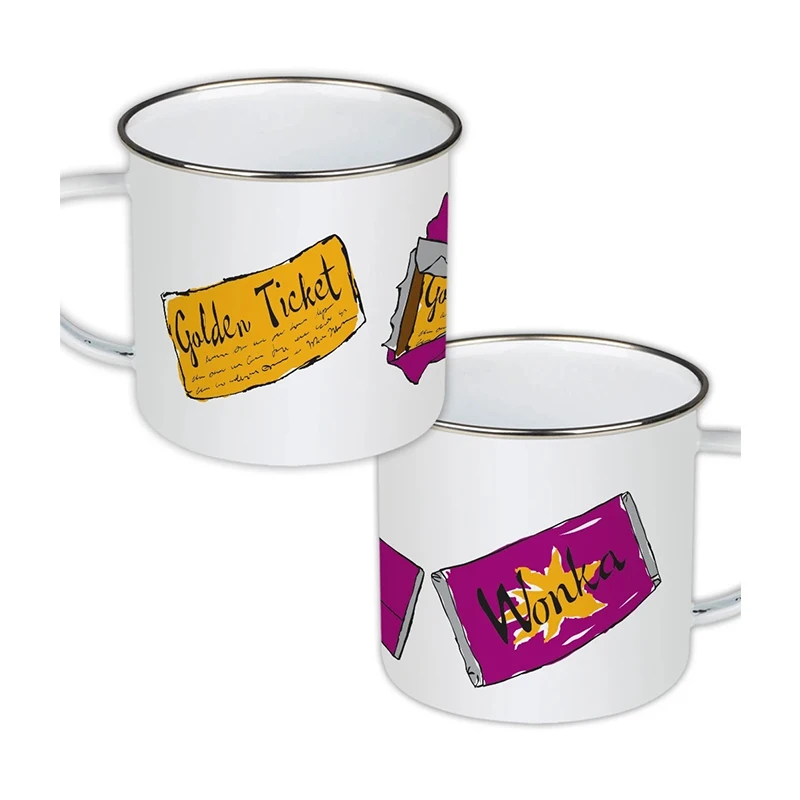 350ml 500ml colorful sublimation 12oz 10oz camping guaranteed quality enamel camp mug for coffee