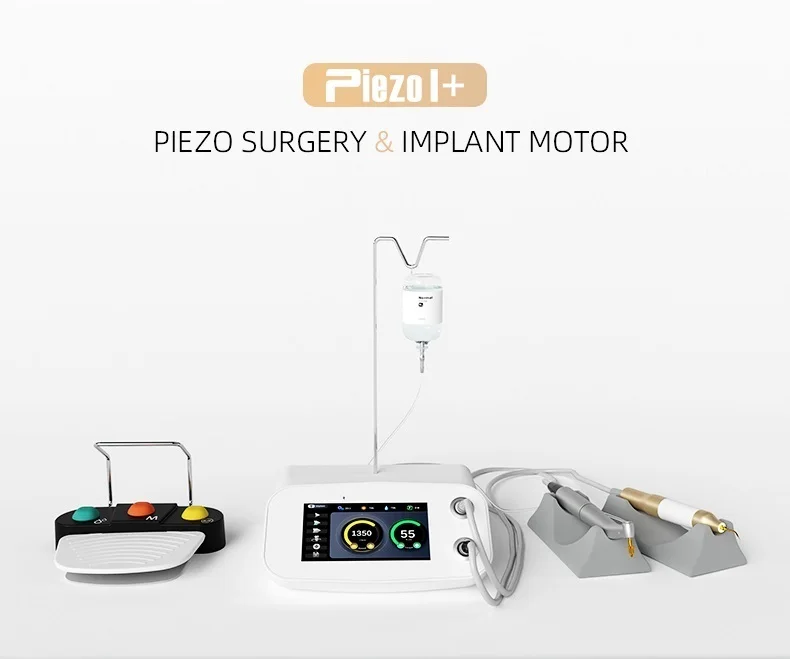 Touch Screen Ultrasound Piezo Surgery Dental Machine & Implant Motor With Handpiece Piezo Bone Surgery