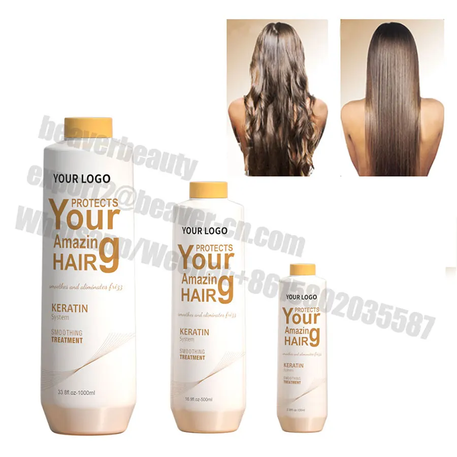 OEM ODM Professional Salon Hair Nanoplas Treatment Smoothing Brazilian Treatment for Hair Keratin Straightening Treatment