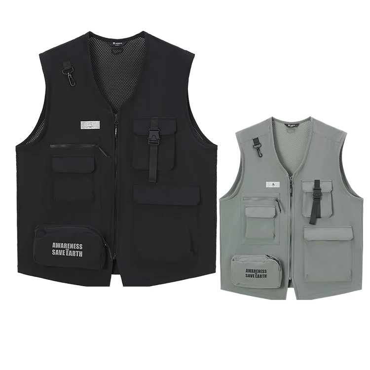 
 Жилет TOREAD с несколькими карманами для рыбалки на открытом воздухе, жилет для работы, жилет для фотографий и путешествий  