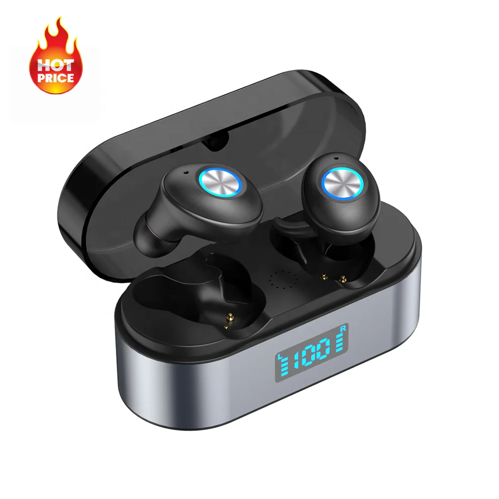 
 Лидер продаж Amazon BT 5,0, маленькие спортивные 3d стерео шумоподавляющие внутриканальные беспроводные наушники BT для бега  