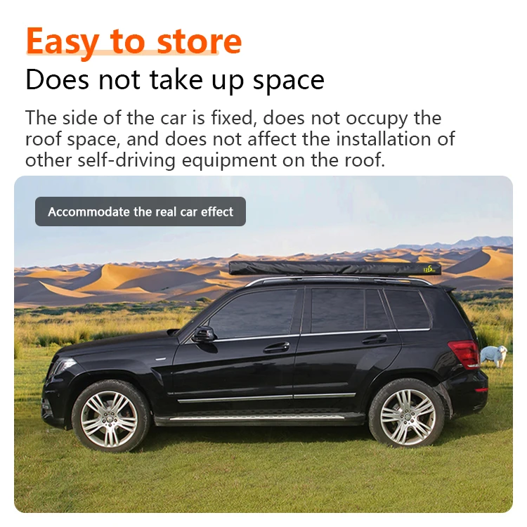 Hot Sell Car Tailgate Canopy Camping Car Rear Tent New Outdoor Car Vehicle Tent