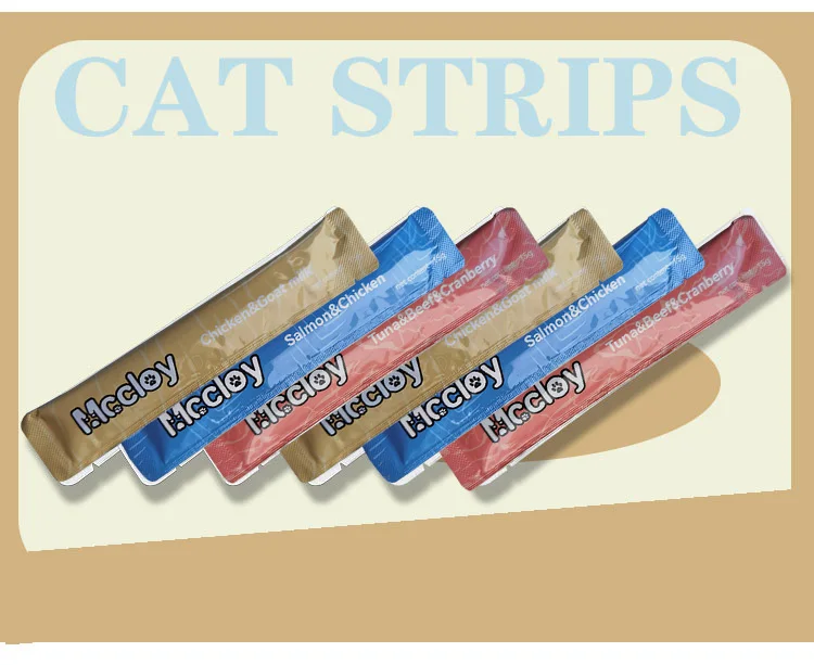 OEM ODM Free Samples High Protein  Creamy Cat Treat Food  MCCLOY