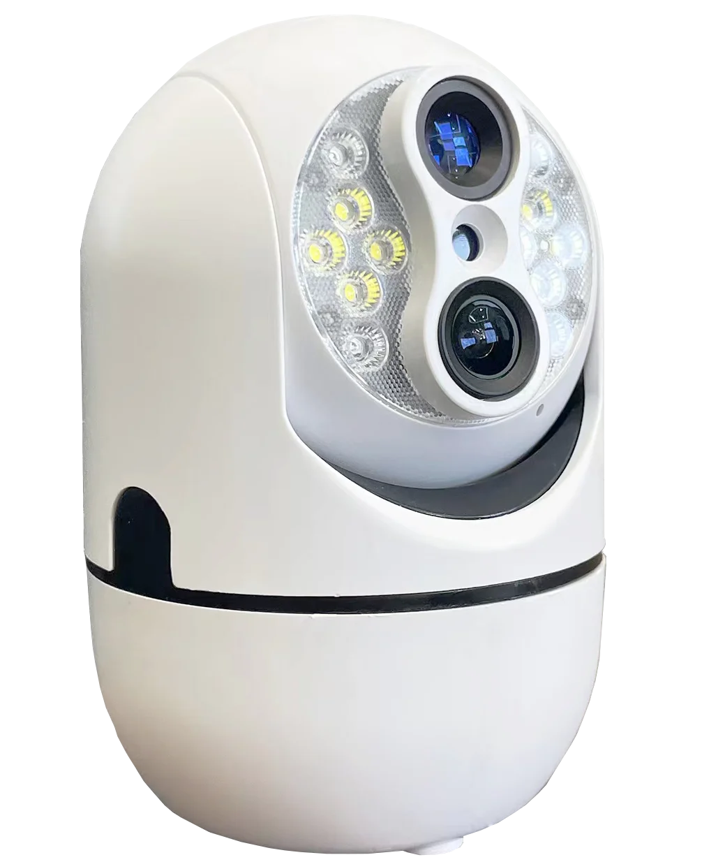 2022 newest tenfold focal length 3.6mm 1080P led 200million pixels bulb camera with sensor for monitoring home solar light