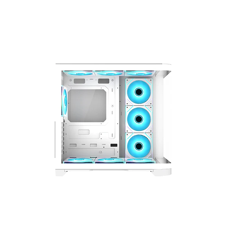 High Class Computer Cases&Towers OEM ATX Gaming Pc Case ARGB Fans 120mm Mid Tower Popular MATX PC Case