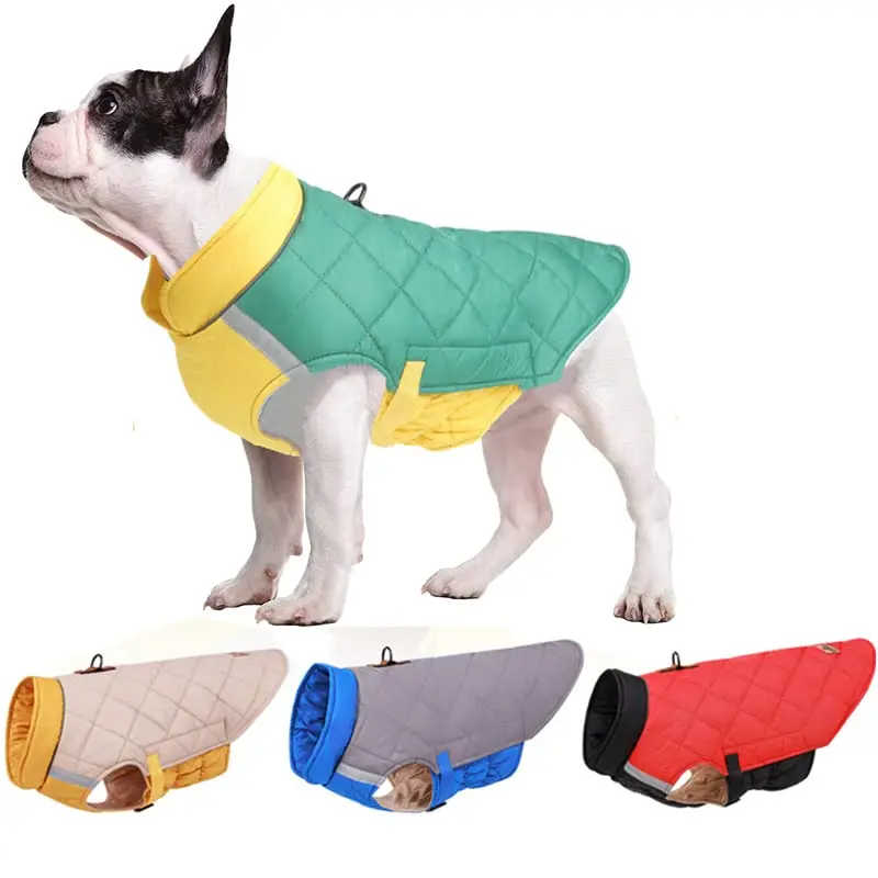 Winter Warm Pet Dog Clothes Big Dogs Jacket Small Medium Large Dogs Coat Chihuahua Padded Clothing French Bulldog Costume S-7XL