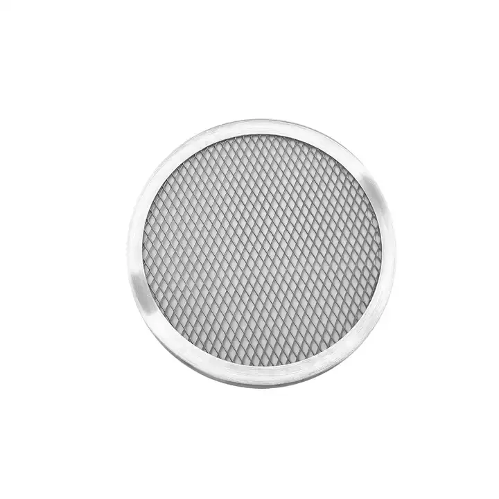 10 Inch 11 Inch 12 Inch 13 Inch Aluminum Round Baking Tray for Homemade Pizza Breadstick/Kitchen Oven