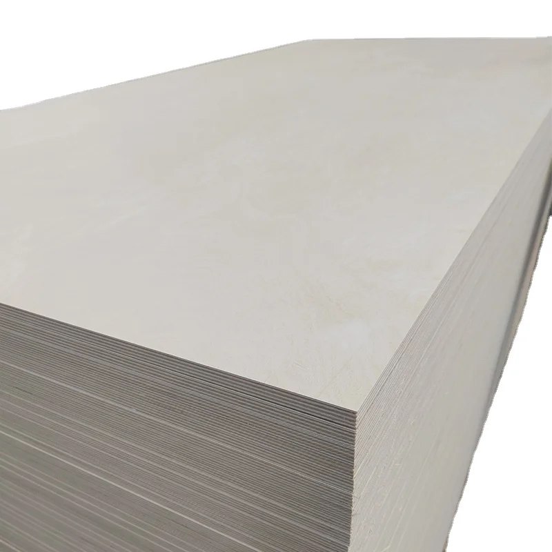 1220*2440 Birch plywood wood veneer natural log plywood board birch surface sheet for ship