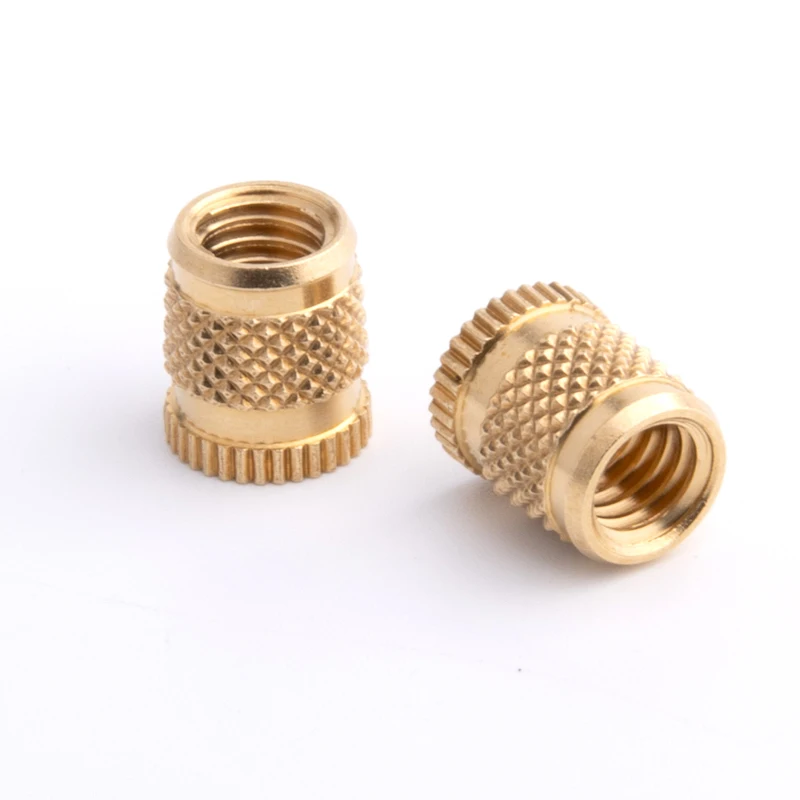 MICADY metric Imperial system BT hot melt brass knurled insert nut ultrasonic hot pressed bolts and nuts