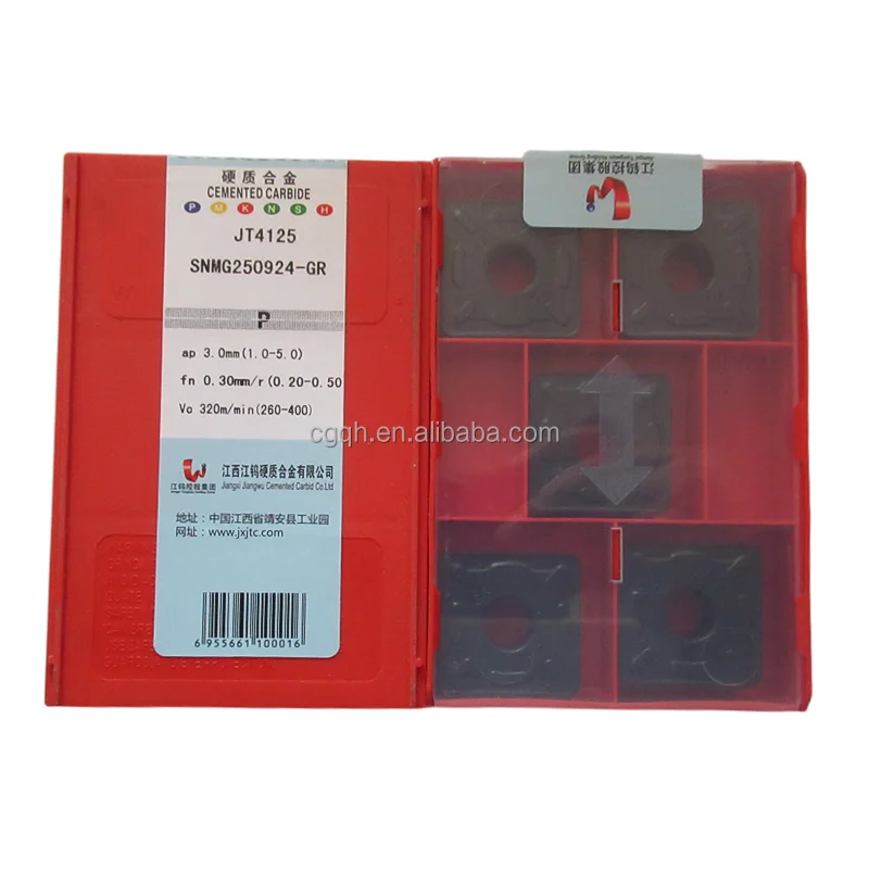 JXTC SNMG SNMG250924-GR JT4125 твердосплавные вставки CNC токарные станки инструменты для токарного станка качественные товары